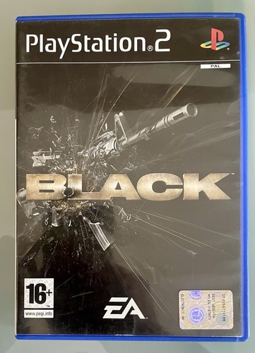 Black ps2 pal cib - ps2,