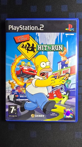 The simpsons hit run ps2 - simpsons,