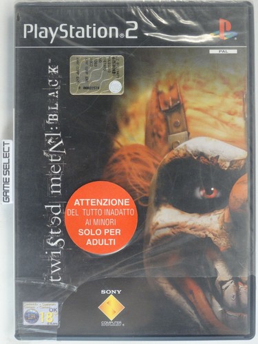 Twisted metal black sony ps2 - twisted,