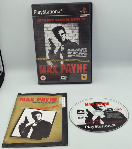 Max payne ps2 playstation - ps2, 2