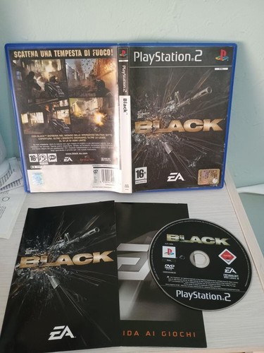 Black ps2 play station pal - black-ps2-play,