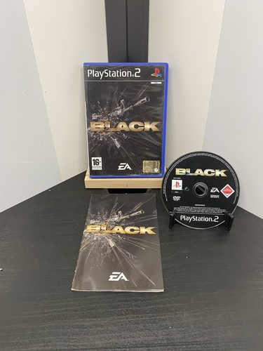 Black ps2 pal completo manuale - black,