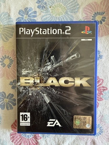 Black ps2 originale - ps2, completo