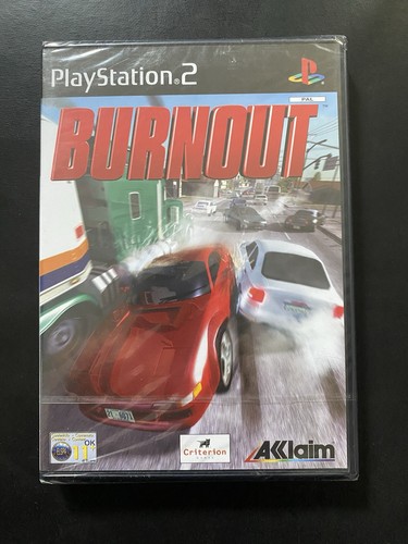 Burnout ps2 pal black - burnout,