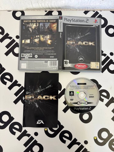 Black ps2 playstation - black,