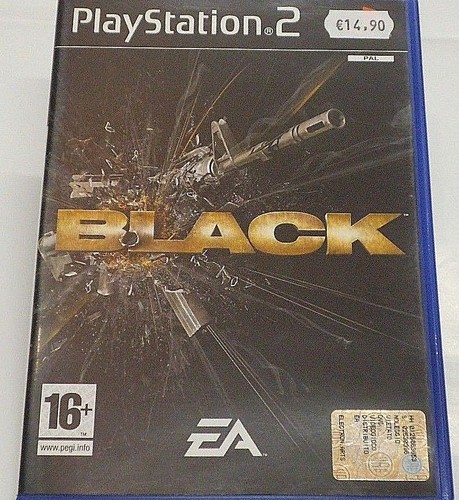 Black per ps2 playstation 2 - black,