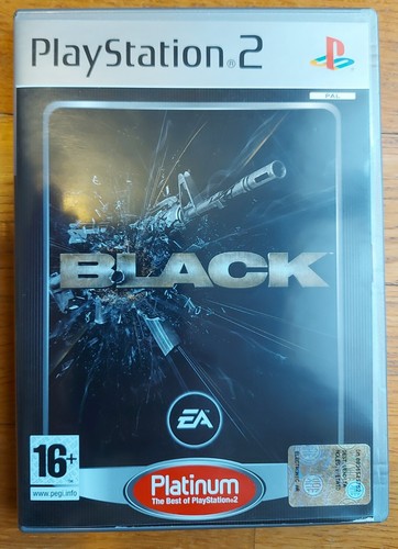 Black ps2 playstation - ps2,