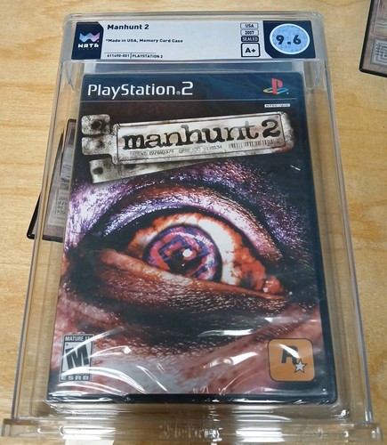 Manhunt black label ps2 wata - label,