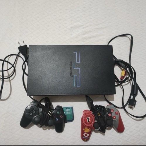Sony playstation ps2 black - playstation, 2