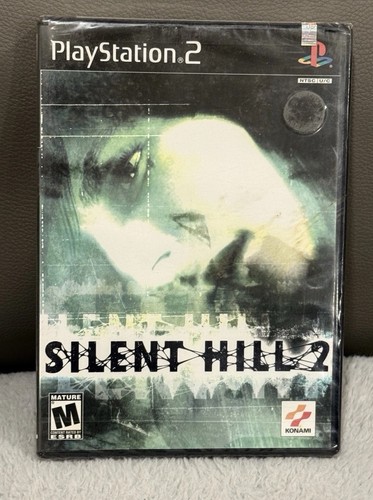 Ps2 silent hill black - ps2, label