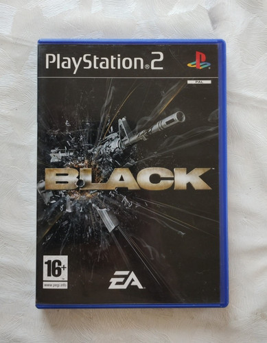 Black ps2 pal cib - black, fr
