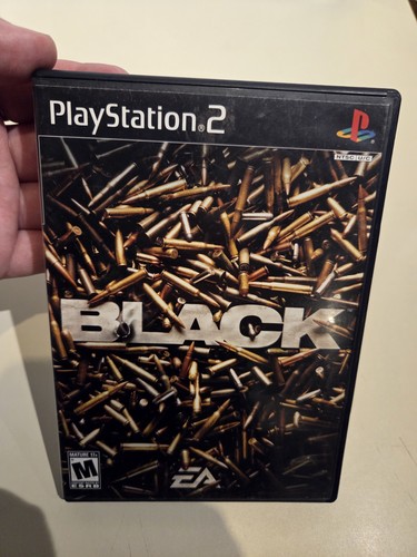 Black ps2 label cib - ps2,