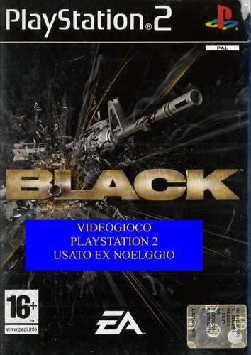 Black noleggio ps2 - -,