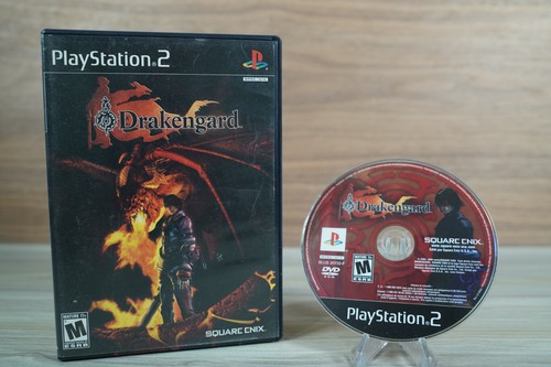 Drakengard ps2 black label cib - drakengard,