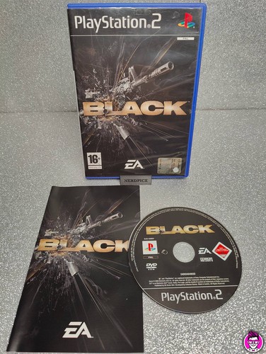 Black playstation ps2 - black,