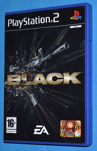 Black sony playstation 2 - black, ps2