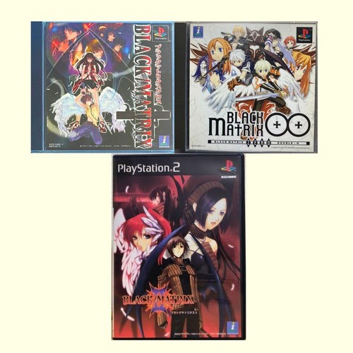 Ps1 black matrix - black, cross